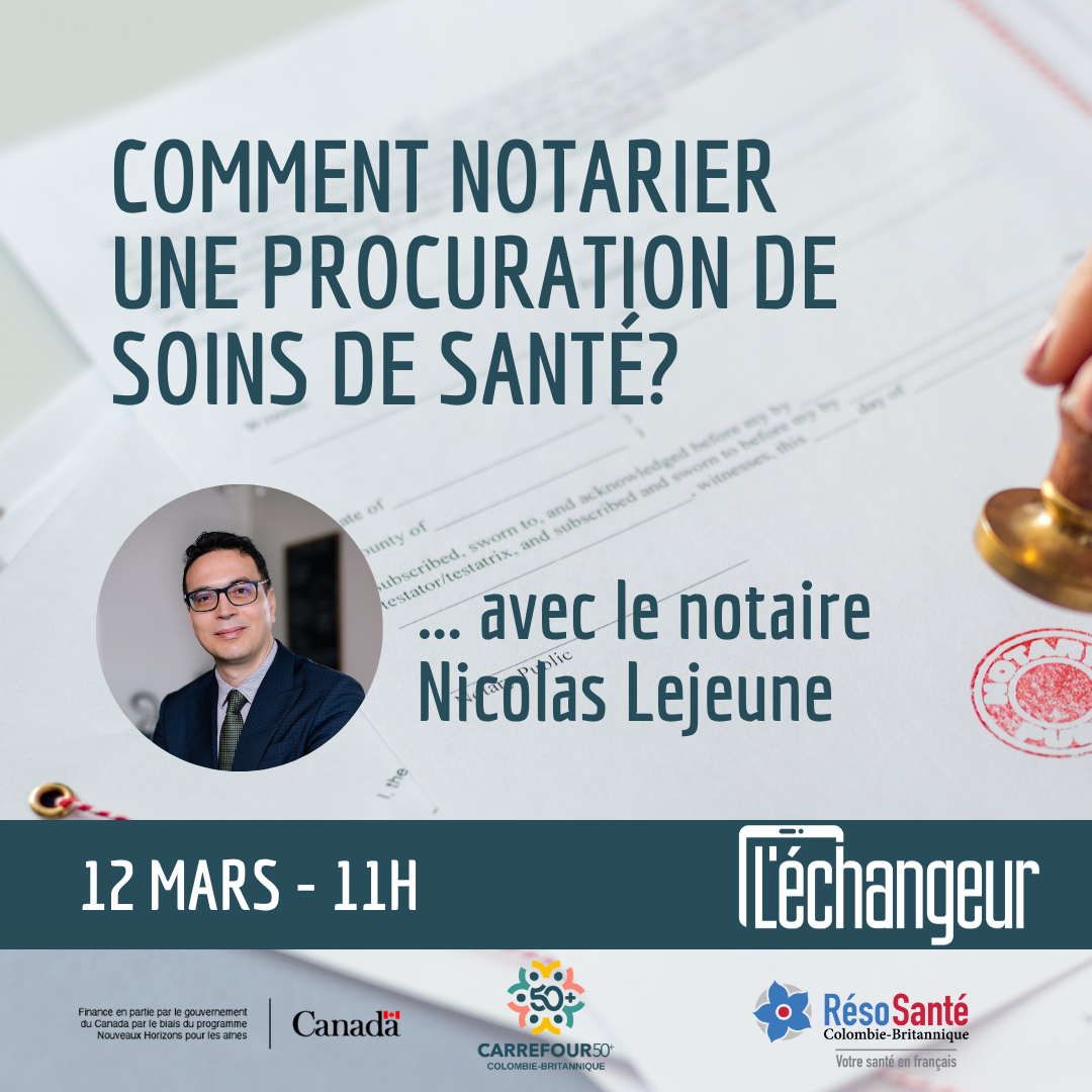 Comment notarier  une procuration de  soins de santé?
